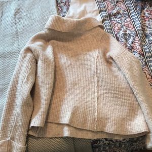 Free people crop sweater